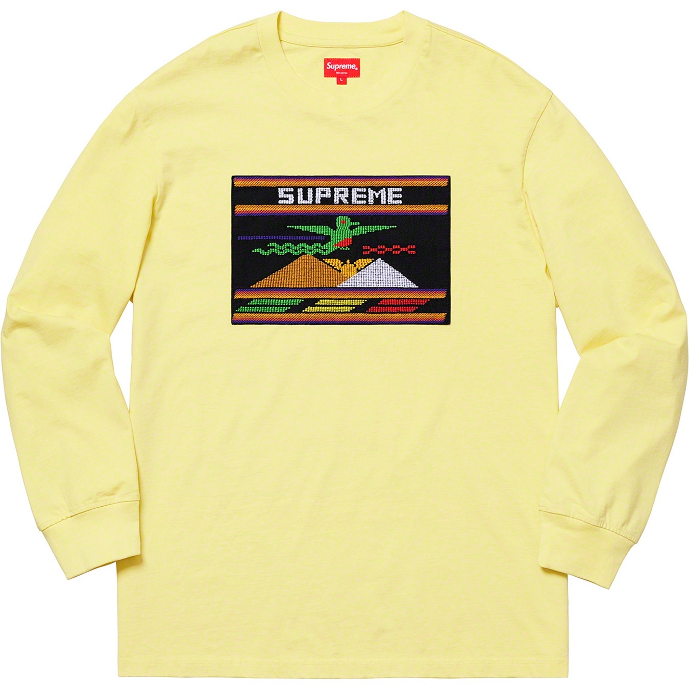 Needlepoint Patch L/S Top view 5